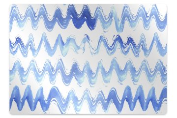 Decormat Podloga za stol Waves watercolor