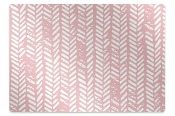 Decormat Podloga za pisarniški stol Pink herringbone