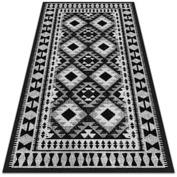 Decormat PVC preproga Črni rombs