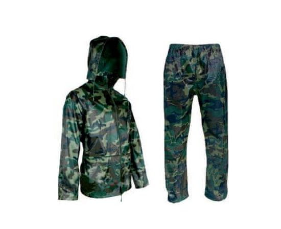 Greatstore DEŽNI PLAŠČ + HLAČE, ZELENA L 3063