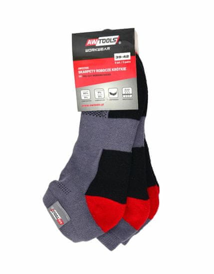 Greatstore KRATKE NOGAVICE VELIKOST 43-46 / 3 KOSI.