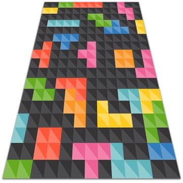 Decormat Vinil preproga Tetris kocke