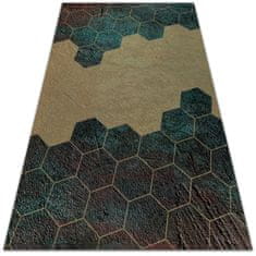 Decormat Zunanja preproga Betonski šesterokotniki 140x210 cm 