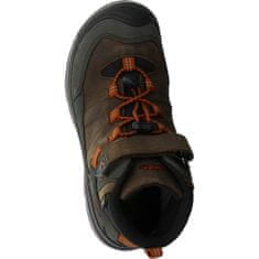 KEEN Čevlji treking čevlji rjava 34 EU Redwood Mid WP