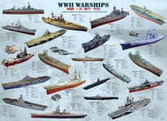 EuroGraphics Sestavljanka vojne ladje druge svetovne vojne 1000 kosov
