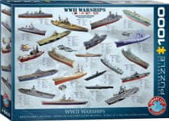 EuroGraphics Sestavljanka vojne ladje druge svetovne vojne 1000 kosov