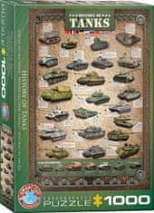 EuroGraphics Puzzle Zgodovina tankov 1000 kosov
