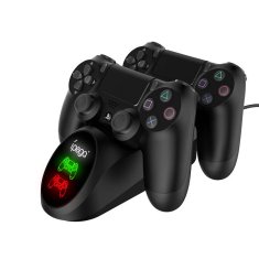 Ipega pg-9180 dvojni kontroler/gamepad docking station za ps4 pg-9180 (črna)