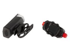 Blow Set USB akumulatorske kolesarske svetilke + zadnja luč