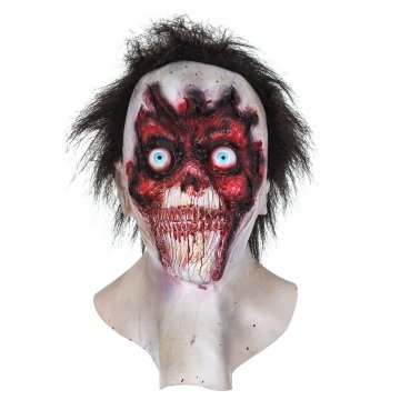 Korbi Profesionalna latex maska "Zombie Kiss" za Halloween