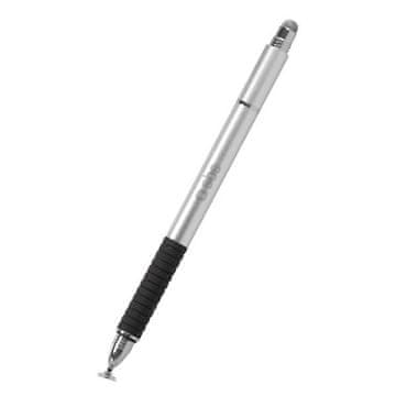 SBS Pro Trio stylus pero, univerzalno, srebrn