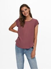 ONLY Ženska bluza ONLVIC Regular Fit 15142784 Rose Brown (Velikost 38)
