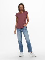 ONLY Ženska bluza ONLVIC Regular Fit 15142784 Rose Brown (Velikost 36)