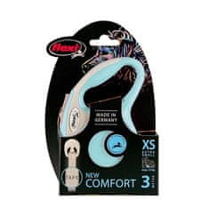 Flexi New Comfort XS trak 3m do 12kg modra