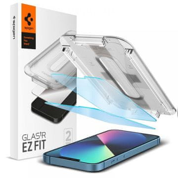 Spigen SPIGEN KALJENO STEKLO ZA IPHONE 13 13 PRO 14 ANTIBLUE GLAS TR EZ FIT