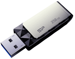 Silicon Power Blaze B30 USB ključ, 256 GB, USB 3.2, črn (SP256GBUF3B30V1K)