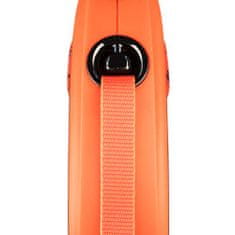 XTREME S, trak 5m oranžna barva do 20 kg s prilagodljivim pasom Soft-Stop