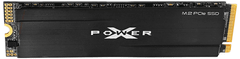 Silicon Power P34XD80 SSD disk, 1 TB, M.2 PCIe Gen3 x4 NVMe, 3400/3000 MB/s (SP001TBP34XD8005)