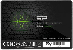 Silicon Power Slim S56 SSD disk, 960GB, 6,35 cm, SATA III 6GB/s, 3D TLC NAND (SP960GBSS3S56A25)