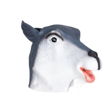 Korbi Profesionalna lateksna maska koze za zabave