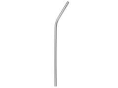 Verkgroup Set 8 inox kovinskih slamic za večkratno uporabo + krtačke