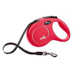 Flexi New Classic trak M 5m do 25kg rdeča
