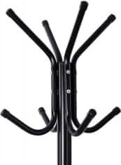 Artenat Stojalo za plašče Julis, 182 cm, črno