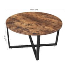 Artenat Kavna mizica Stella, 88 cm, rjava / črna