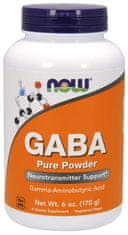 NOW Foods GABA (gama-aminobutirna kislina) čisti prah, 170 g