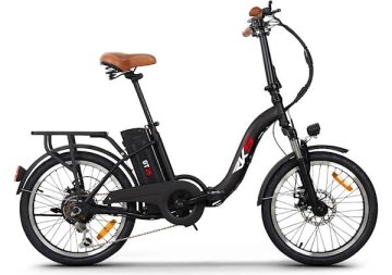 RKS Motor GT25 električno zložljivo kolo, črn