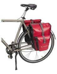 Vaude Aqua Plus torba, za kolo, zadnja, 51 L, črno/rdeča