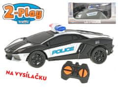 2-Play Policijski R/C avto ZDA, 15,5cm, na baterije 27MHz polna funkcija