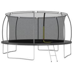 shumee Trampolin komplet okrogel 460x80 cm 150 kg