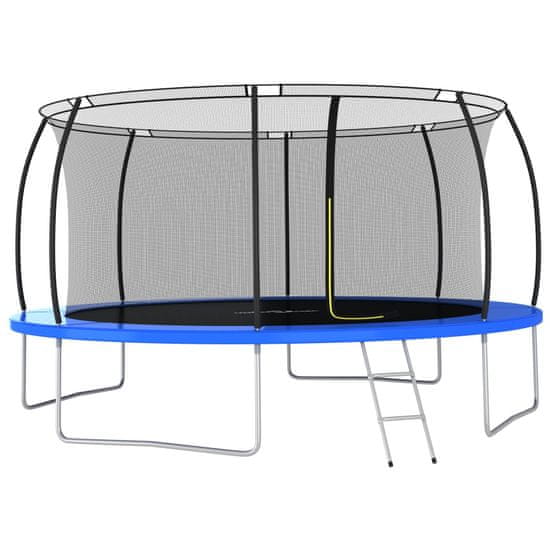 Vidaxl Trampolin komplet okrogel 460x80 cm 150 kg