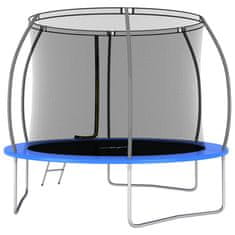 Greatstore Trampolin komplet okrogel 305x76 cm 150 kg