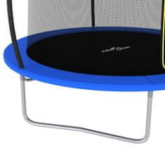 shumee Trampolin komplet okrogel 244x55 cm 100 kg