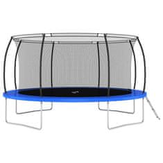 Vidaxl Trampolin komplet okrogel 460x80 cm 150 kg