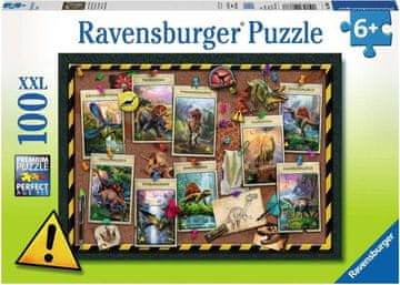 Ravensburger Puzzle Zbirka dinozavrov XXL 100 kosov