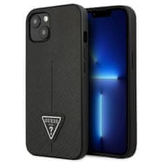 Guess Guess GUHCP13MPSATLK iPhone 13 6,1" črn/black hardcase SaffianoTriangle Logo