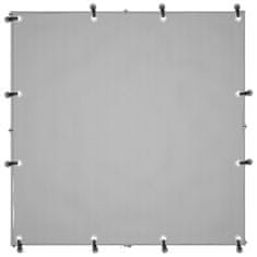 Vidaxl Pesji boks črn 110x110x110 cm jeklo