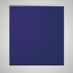 Vidaxl Roleta za okna 160 x 230 cm mornarsko modra
