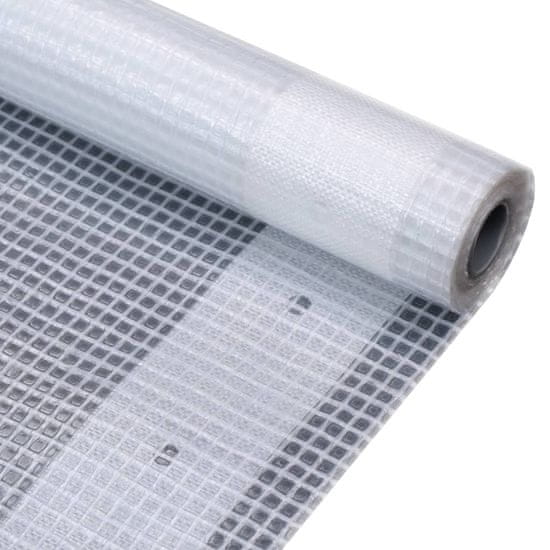 Vidaxl Leno ponjava 260 g/m² 4x2 m bela