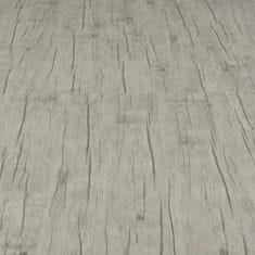 Vidaxl Samolepilne talne deske 4,46 m2 3 mm PVC hrast sprane