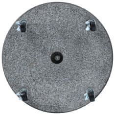 shumee Podstavek za senčnik granit 30 kg okrogel črn