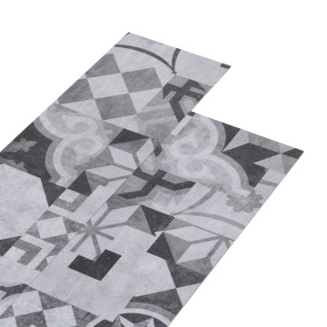 Vidaxl PVC talne plošče 5,26 m² 2 mm