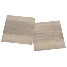Vidaxl Samolepilne talne plošče 55 kosov PVC 5,11 m2 taupe