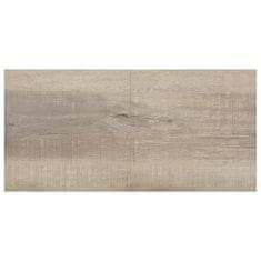 Vidaxl Samolepilne talne plošče 55 kosov PVC 5,11 m2 taupe
