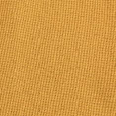 shumee Zatemnitvena zavesa z obročki videz platna rumena 290x245 cm