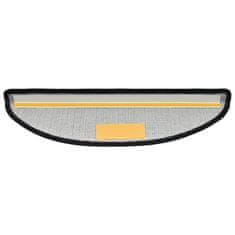 Vidaxl Preproge za stopnice 15 kosov 65x24x4 cm antracitne