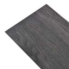 Vidaxl PVC talne plošče 5,26 m2 2 mm črne in bele